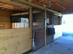 our new stalls